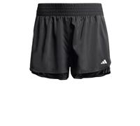 Adidas Donna Pacer Training 3-Stripes Woven High-Rise Shorts (Plus Size)