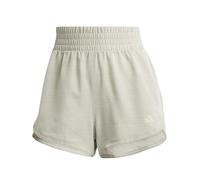 adidas Donna Pacer Training 3-Stripes Woven High-Rise Shorts, Wonder Alumina Mel/Wonder Alumina, S 5 inch