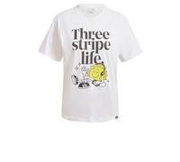 adidas Donna Positivity Graphic Tee, White, S