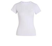 adidas Donna Power Essentials Workout Contour Shirt, Frozen Purple, S