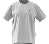 adidas Donna Power Essentials Workout Oversized Shirt, White, L