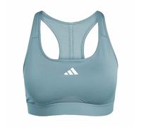 adidas PowerReact Training W - reggiseno sportivo sostegno leggero - donna L Green woman Recycled Materials,Aeroready,Recycled Polyester