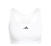 adidas Powerreact Training Reggiseni Sportivi Donna in bianco, Taglia: S