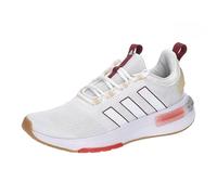 adidas Donna Racer TR23 Shoes, Cloud white/Cloud white/bright red, 38 EU