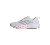 adidas Donna Rapidmove Go Training Shoes, Ftwr White/Silver Met./Lucid Pink, 40 EU