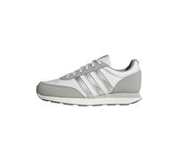 adidas Donna Run 60s 3.0 Lifestyle Running Shoes, Crystal White / Matte Silver / Grey Two, 36 2/3 EU