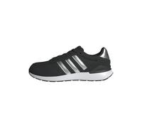 adidas Donna Run 60S 4.0 Shoes, Core Black Silver Metallic Cloud White, 38 EU