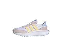 adidas Donna Run 70s Shoes, Cloud White / Almost Yellow / Pink, 37 1/3 EU