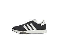 adidas Donna Run 76/26 Shoes, Core Black/Core White/Better Scarlet, 38 EU