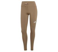 adidas Donna Run Essentials Full Length Leggings Tights, Khaki Six, XXL