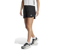 Adidas Donna Run It Shorts, Black/Black, XS 4 inch