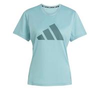 Adidas Donna Run It Stripes Tee, Mint TON, XS
