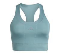 adidas Donna Run Pocket Medium Support Bra, preloved Teal, M C-D