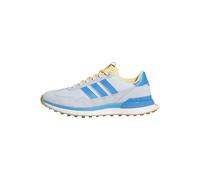 adidas Donna S2G 26 Textile Spikeless Golf Shoe, Crystal Sky/Lucid Ray Blue/Ice Tangerine, 38 2/3 EU