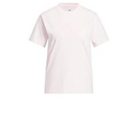 adidas Donna Satin-Filled Logo Graphic Shirt, Distilled Pink, S