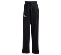 adidas Donna Signature Graphic Embroidery French Terry Straight Leg Pant, Black, L
