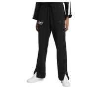 adidas Donna Signature Graphic Embroidery French Terry Straight Leg Pant, Black, XS