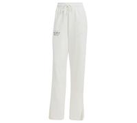 Pantaloni lunghi adidas Signature Graphic Embroidery Straight Leg bianco crema donna - M