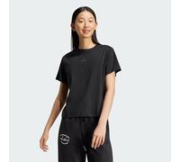 adidas Donna Signature Graphic Print T-Shirt, Black, L