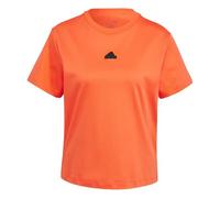 adidas Donna Signature Graphic Print T-Shirt, Bright Red, M