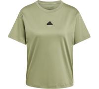 Adidas Donna Signature Graphic Print T-Shirt, Tent Green, S