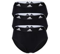 Adidas Donna, Slip, 3 Pezzi - Bikini 3PK, Intimo, Cotone Stretch, Logo,...