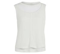 adidas Donna Soft Lux Sheer Long-Sleeve Shirt, off White, XL