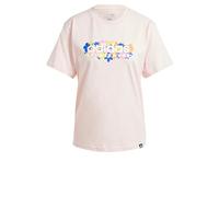Adidas Donna Soft Side 2.0 Graphic Tee, Sandy Pink, XS