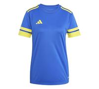 adidas Donna SQUADRA25 Jersey Short Sleeve, Team Royal Blue/Team Yellow, XS
