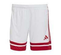adidas Donna SQUADRA25 Short, White/Team Power Red 2, XXL