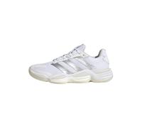 adidas Donna Stabil 16 Indoor Shoes, Ftwwht/Silvermet/Greone, 46 2/3 EU