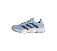 Adidas Donna Stabil 16 Indoor Shoes, Glow Blue/Shadow Navy/Core Black, 45 1/3 EU