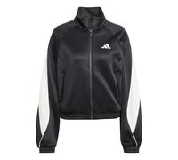 adidas Donna Stadium Tracktop Sweatshirt, Black/off White, S