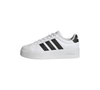 adidas Donna STREETTALK Bold Shoes, Ftwr White/Core Black/Matte Gold, 38 2/3 EU