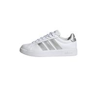 adidas Donna Streettalk Shoes, Ftwr White/Silver Met./Ftwr White, 38 EU