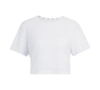 adidas Donna Strength Essentials Workout Boxy Mesh Shirt, Frozen Purple, XXL