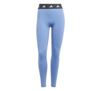 adidas Donna Techfit 7/8 Leggings, Blue Fusion/Carbon, S Short