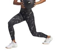 adidas Donna Techfit Camo 7/8 Leggings, Grey Five/Carbon, XS Short