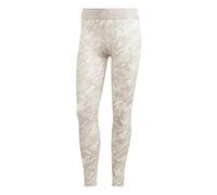 adidas Donna Techfit Camo 7/8 Leggings, Off White / Sand Strata, XL
