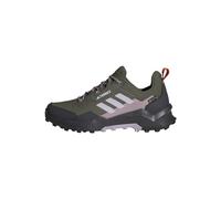 adidas Donna Terrex AX4 Gore-Tex Hiking Shoes, Olive Strata/Silver Dawn/Fig, 37 1/3 EU