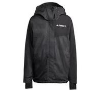 adidas Donna TERREX MULTI 2L RAIN.RDY INSULATED JACKET, Black/Carbon, L