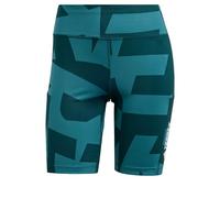 Short Terrex Multi 8-Inch Tight Printed Mystery Green / Aurora Ivy M