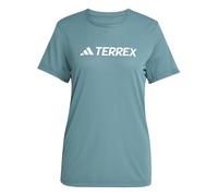 Adidas Terrex Multi Climacool Logo Tech Short Sleeve T-shirt Blu XS Donna