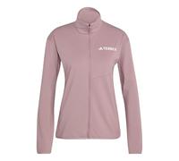 adidas Donna Terrex Multi Climawarm Full Zip Tech Fleece Sweatshirt, Magic Mauve, XS