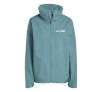 adidas performance - Multi Essentials 2L - Giacca da pioggia color verde-azzurro preloved-Blu XS
