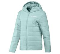 adidas Donna Terrex Multi Essentials CLIMAWARM Insulated Hooded Jacket, semi flash aqua, L