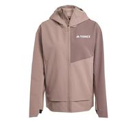 adidas Donna Terrex Multi Soft shell Jacket, trace brown, XL