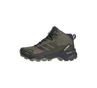 adidas Donna Terrex Skychaser Ax5 Mid Gore-Tex Hiking Shoes, Olive Strata/Night Cargo/Aurora Plum, 40 2/3 EU