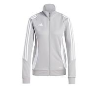 adidas Donna Tiro24 Training Full Zip Track Suit, team mid grey/white, XS