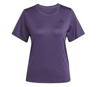 adidas Donna Train Essentials 3-Stripes Workout T-Shirt, Aurora Plum, S